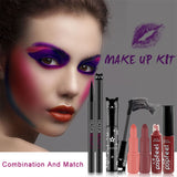 Makeup Sets Including Lipstick, Eyeliner,Mascara, Eyeshadow, Makeup Kit