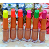 Hot 6 Colors Noctilucent Lipsticks Makeup