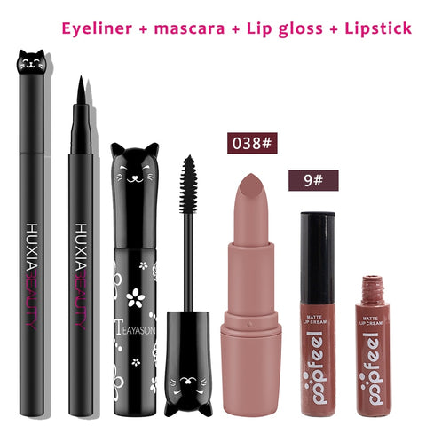 Makeup Sets Including Lipstick, Eyeliner,Mascara, Eyeshadow, Makeup Kit