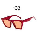 Sun Glasses Personalized Colorful Eyeglasses High Quality Womens Fashion