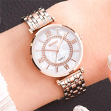 Women Watches Top Brand Luxury 2020 Fashion Diamond Ladies Wristwatches Stainless Steel Silver Mesh Strap Female Quartz Watch