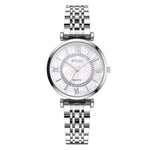 Women Watches Top Brand Luxury 2020 Fashion Diamond Ladies Wristwatches Stainless Steel Silver Mesh Strap Female Quartz Watch