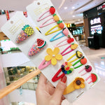 Cute Cartoon Animals Fruit  Kids Hair Accessories