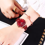 Luxury Starry Sky Women Watches Magnetic Mesh Belt Band Watch Women's Fashion Dress Wristwatch Zegarek Damski Reloj Mujer