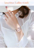 Women Watches Top Brand Luxury 2020 Fashion Diamond Ladies Wristwatches Stainless Steel Silver Mesh Strap Female Quartz Watch